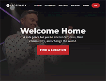 Tablet Screenshot of crosswalk.cc